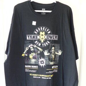 *NEW* WWE Sasha vs. Bailey NXT Takeover Brooklyn Shirt
